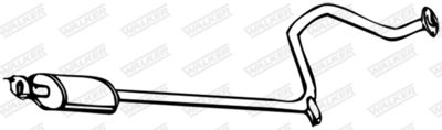 Centre Muffler WALKER 16601