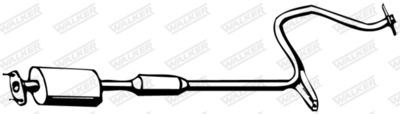 Centre Muffler WALKER 16611