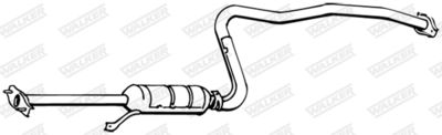 Centre Muffler WALKER 16669