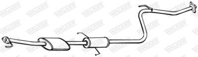 Centre Muffler WALKER 16704