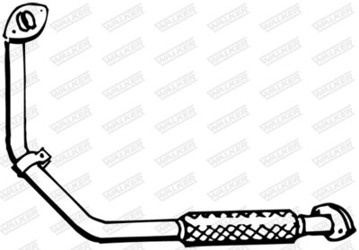 Exhaust Pipe WALKER 16755