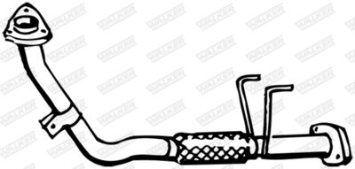 Exhaust Pipe WALKER 16758