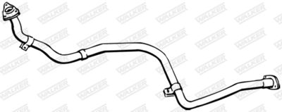 Exhaust Pipe WALKER 16768