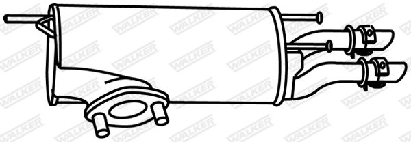 WALKER 16787 Catalytic Converter