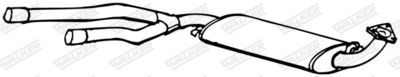 Centre Muffler WALKER 16879