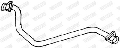 Exhaust Pipe WALKER 16893