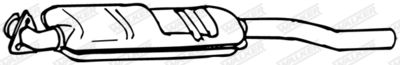 Centre Muffler WALKER 16894