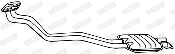 WALKER 16901 Front Muffler
