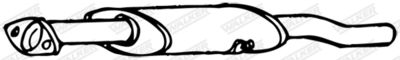 Centre Muffler WALKER 16922
