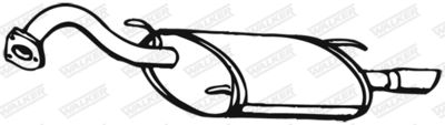 Exhaust Pipe WALKER 16939