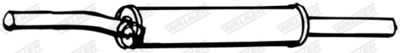 Front Muffler WALKER 17033