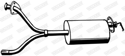 Centre Muffler WALKER 17068