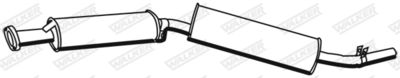 Rear Muffler WALKER 17092
