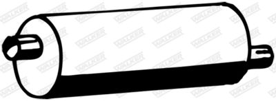 Centre Muffler WALKER 17105