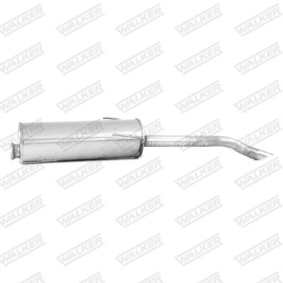 Rear Muffler WALKER 17182