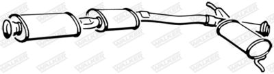 Centre Muffler WALKER 17187