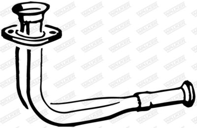Exhaust Pipe WALKER 17201