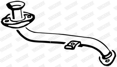 Exhaust Pipe WALKER 17217
