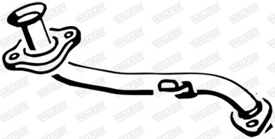 Exhaust Pipe WALKER 17222