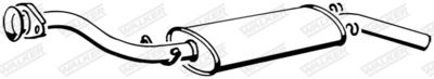 Rear Muffler WALKER 17231