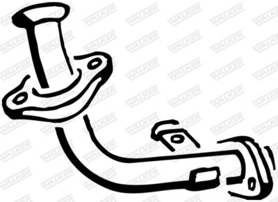 Exhaust Pipe WALKER 17233