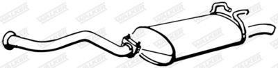 Rear Muffler WALKER 17243