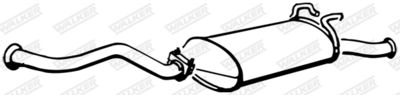 Rear Muffler WALKER 17244