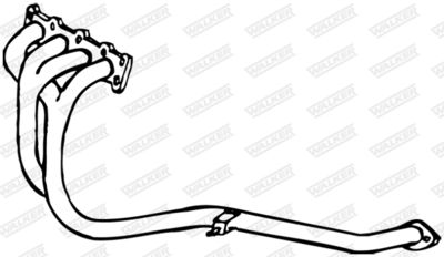 Exhaust Pipe WALKER 17315