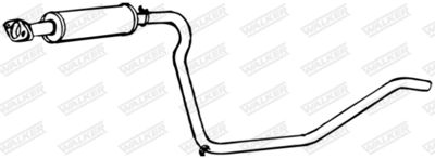 Centre Muffler WALKER 17337