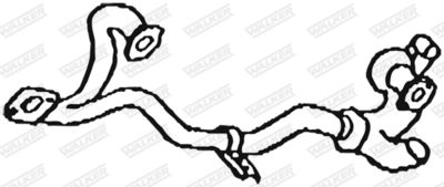 Exhaust Pipe WALKER 17451