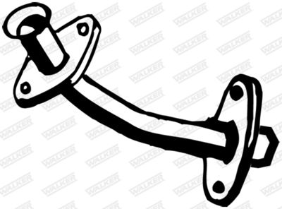 Exhaust Pipe WALKER 17462