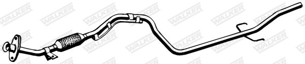 WALKER 17463 Exhaust Pipe