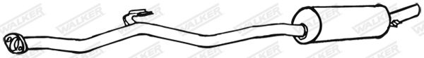 WALKER 17507 Rear Muffler
