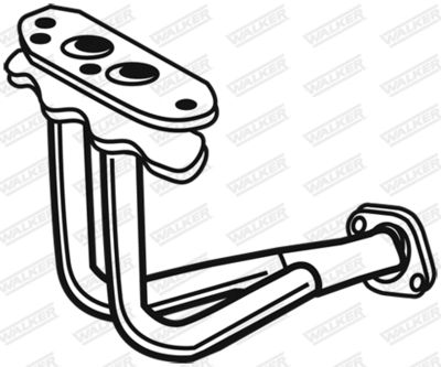 Exhaust Pipe WALKER 17572