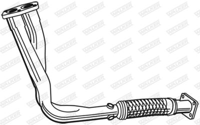 Exhaust Pipe WALKER 17597