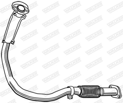 Exhaust Pipe WALKER 17639