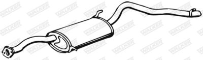 Rear Muffler WALKER 17667