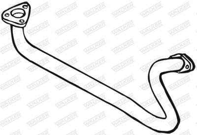 Exhaust Pipe WALKER 17743