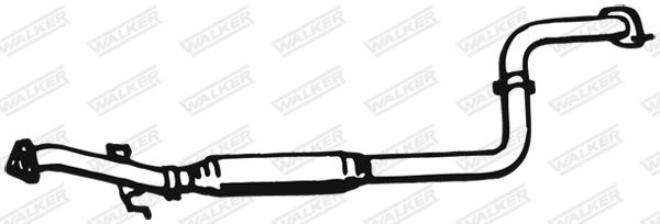 WALKER 17798 Centre Muffler