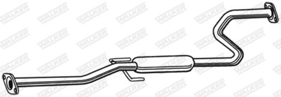 Centre Muffler WALKER 17841