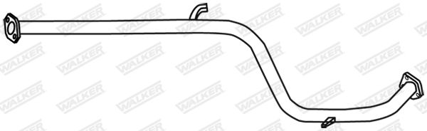 WALKER 17890 Exhaust Pipe