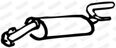 Rear Muffler WALKER 17905
