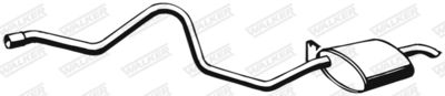 Rear Muffler WALKER 17911