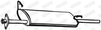 Centre Muffler WALKER 17924