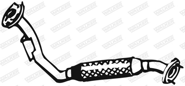 WALKER 17937 Exhaust Pipe