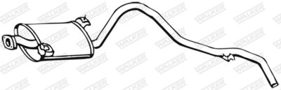 Rear Muffler WALKER 17964