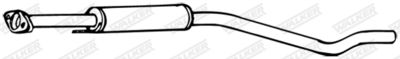 Centre Muffler WALKER 17995