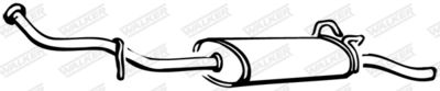 Rear Muffler WALKER 18072