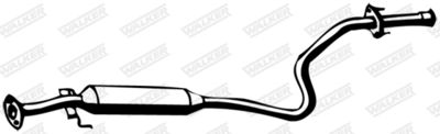 Centre Muffler WALKER 18114