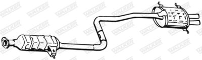 Rear Muffler WALKER 18161